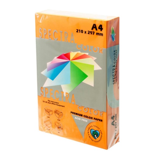 [001578] PAPEL A4 80gr 500H NARANJA MK