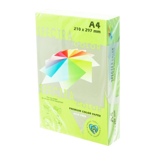 [001014] PAPEL A4 80gr 500H VERDE CLARO