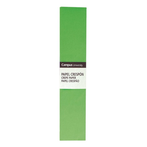 [600201] PAPEL CRESPON 50*200 VERDE MEDIO