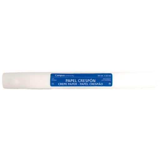 [600320] PAPEL CRESPON 50*250 BLANCO