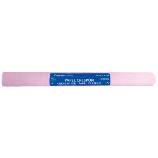[600334] PAPEL CRESPON 50*250 ROSA CLARO
