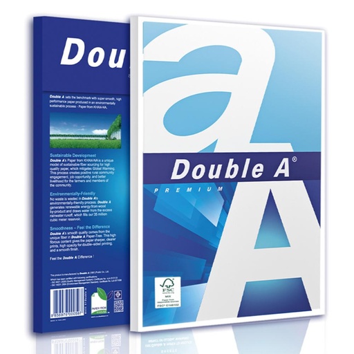 [002874] PAPEL DOUBLE A A4 80GR 100H BLANCO