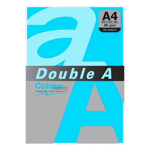 [003214] PAPEL DOUBLE A A4 80GR 25H AZUL