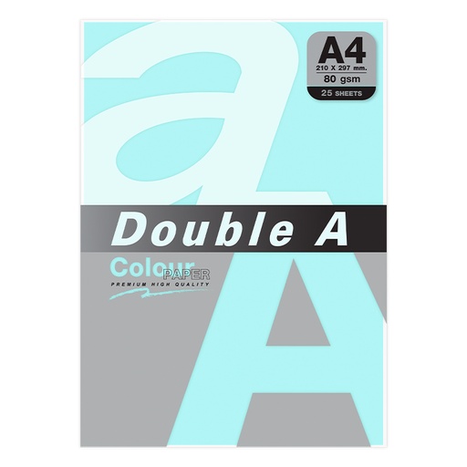 [003201] PAPEL DOUBLE A A4 80GR 25H AZUL OCEAN