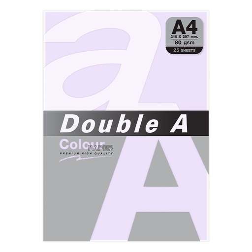 [003205] PAPEL DOUBLE A A4 80GR 25H LAVANDA
