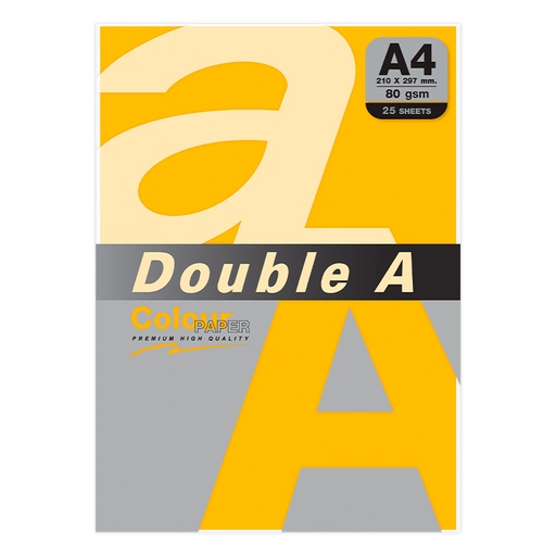 [003216] PAPEL DOUBLE A A4 80GR 25H ORO