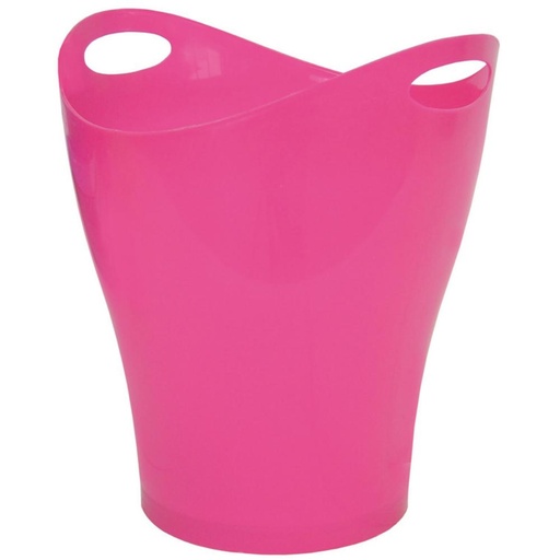 [040444] PAPELERA OVAL ROSA 2191