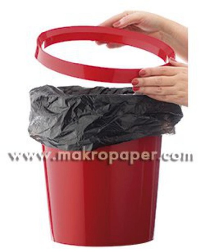 [040441] PAPELERA REDONDA ROJA 2864
