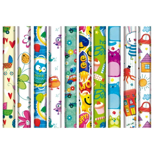 [003068] PAPEL REGALO 70X200 INFANTIL