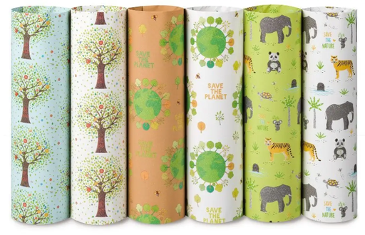 [032706] PAPEL REGALO TT PLANET 0.70x3MTRS (50u)