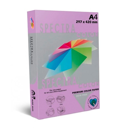 [003199] PAPEL SPECTRA A4 80GR 500H VIOLETA