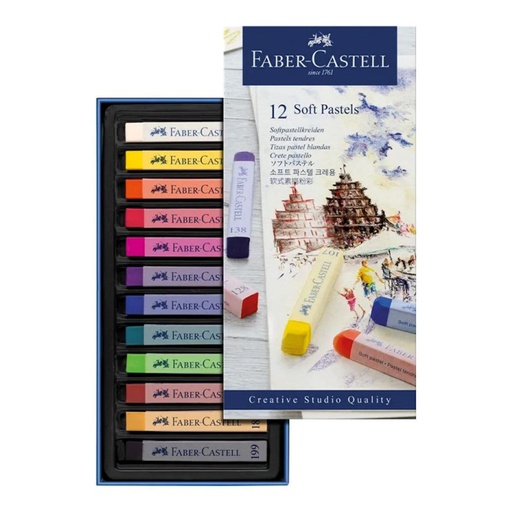 [619831] PASTEL BLANDO C/12 FABER