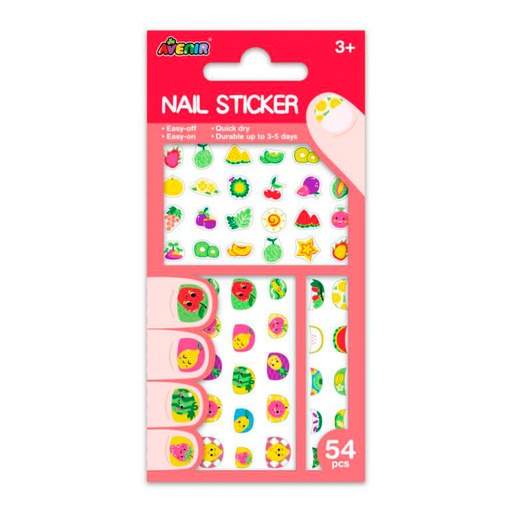[721575] PEGATINAS UÑAS AVENIR FRUTAS