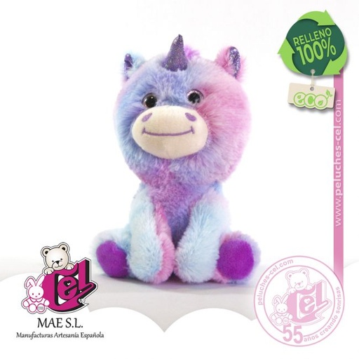 [000804] PELUCHE UNICORNIO COLORES SURTIDOS