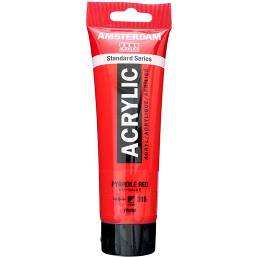 [630753] PINTURA ACRILICA TAL.120ML ROJ