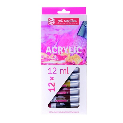 [649195] PINTURA ACRILICA TALENS 12ML 12COL
