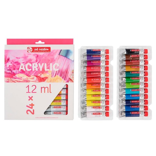 [600431] PINTURA ACRILICA TALENS 12ML 24COL