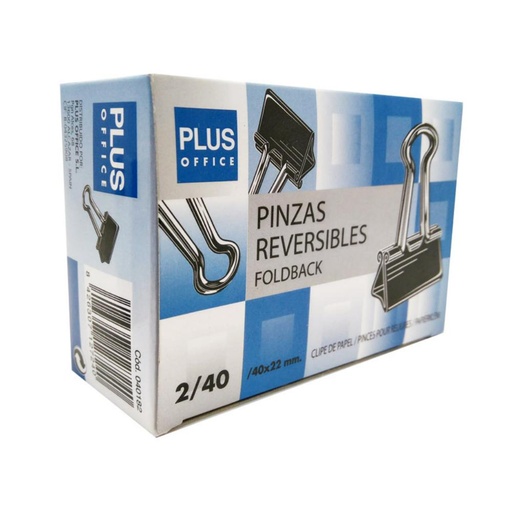 [040182] PINZA REVERSIBLE 40x22 mm.12UD