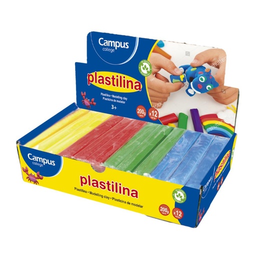 [630535] PLASTILINA 71 MAKRO 4 COLORES