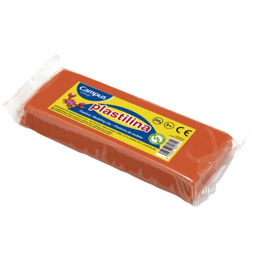 [630543] PLASTILINA MAKRO MED.200G NARANJA