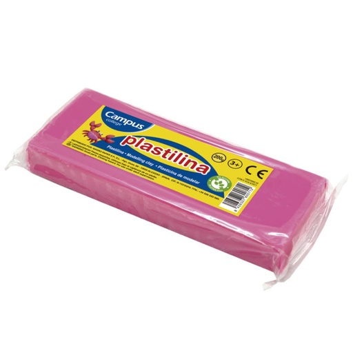 [630546] PLASTILINA MAKRO MED.200G ROSA