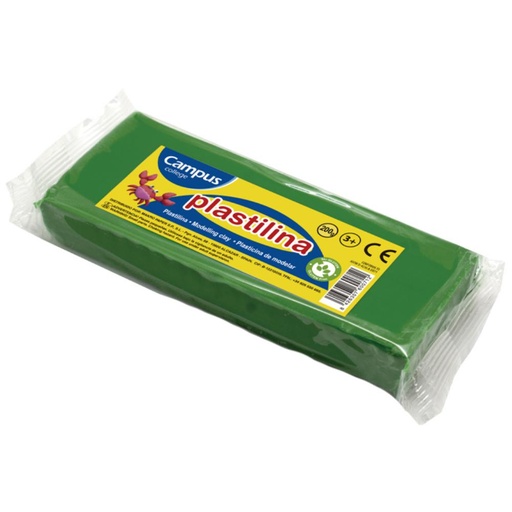 [630547] PLASTILINA MAKRO MED.200G VERDE CLARO