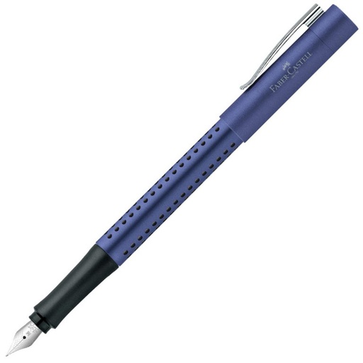 [081320] PLUMA FABER GRIP 2011 AZUL MET