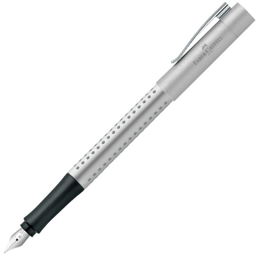 [081319] PLUMA FABER GRIP 2011 PLATA ME