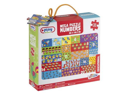 [622491] PUZZLE ACTIVIDADES NUMEROS GIGANTE