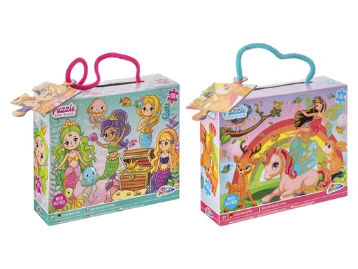 [789397] PUZZLE GLITTER 30 PIEZAS 400046
