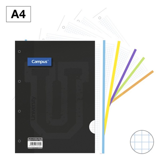 [001829] RECAMBIO A4 100H 90G 4T 5m 5CL