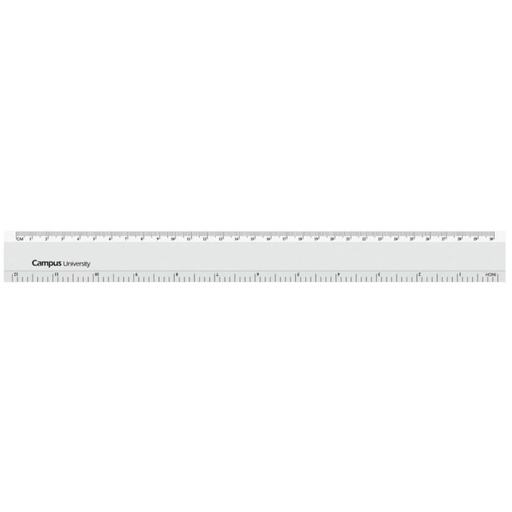 [600361] REGLA ALUMINIO CAMPUS UNIVERSITY 30CM