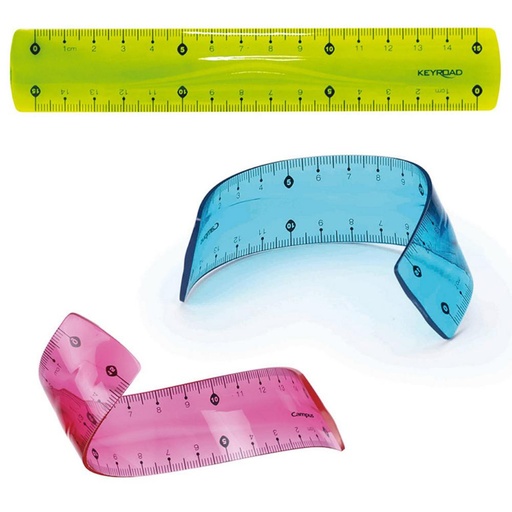 [600365] REGLA CAMPUS FLEXIBLE 15CM.