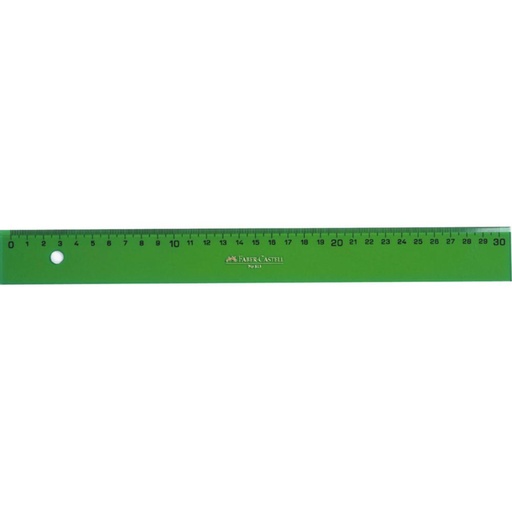 [600038] REGLAS FABER CASTELL VERDE DE 40 CM