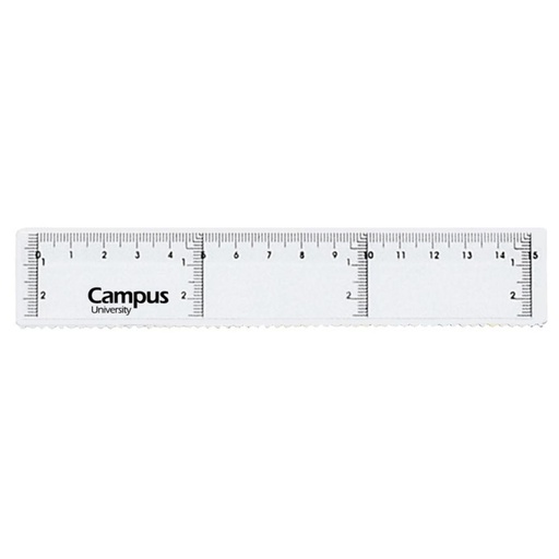 [600097] REGLA MAKRO PLASTICO 15 CM