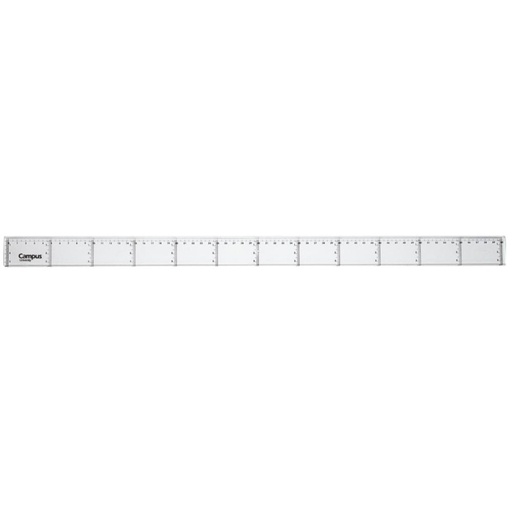 [600028] REGLA PLASTICO 60 CM MAKRO PAPER