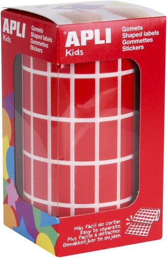 [652721] R.GOMETS RECTANGULAR 20X10 ROJO