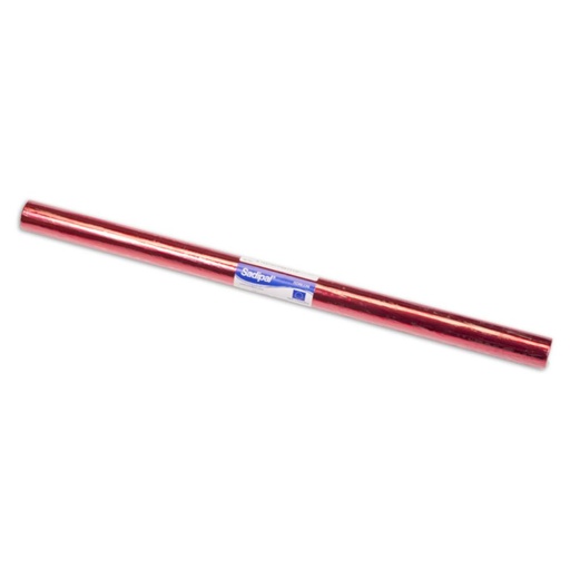 [600104] ROLLO PAPEL CELOFAN PERFORADO ROJO