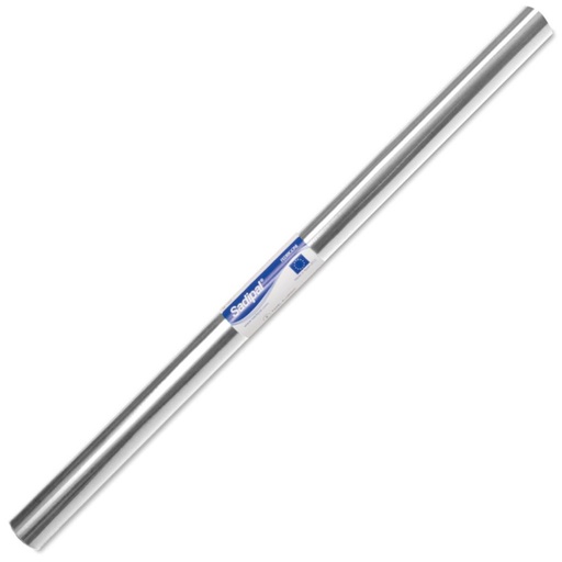[619892] ROLLO PAPEL METALIZADO PLATA 25m
