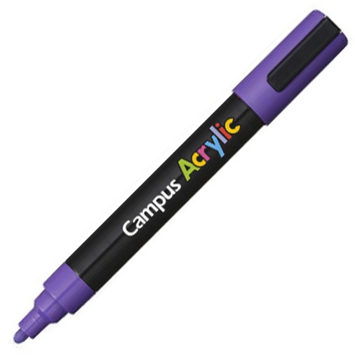 [081449] ROTULADOR CAMPUS ACRYLIC 2.5MM VIOLETA