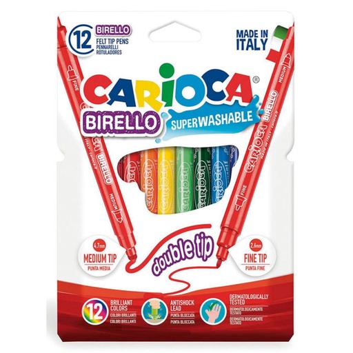 [119426] ROTULADOR CARIOCA 12C. BIRELLO