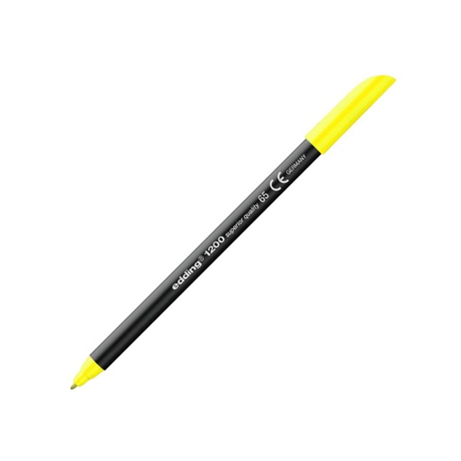[119422] ROTULADOR PUNTA FIBRA EDDING 1200 AMARILLO NEON