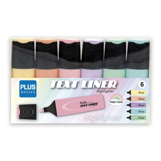 [081535] ROTULADOR FLUORESCENTE 3.2 PASTEL B/6ud