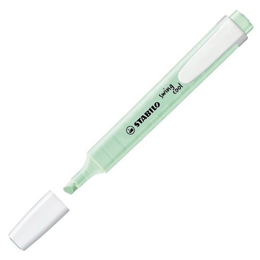 [081506] ROTULADOR FLUORESCENTE STABILO SWING COOL PIZCA DE MENTA