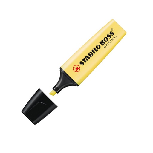 [118771] ROTULADOR FLUORESCENTE STABILO BOSS AMARILLO PASTEL