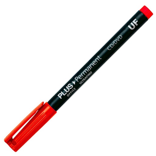 [080500] ROTULADOR PERM.PLUS P.UF.ROJO