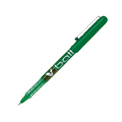 [080194] BOLÍGRAFO TINTA LÍQUIDA PILOT V-BALL 05 VERDE