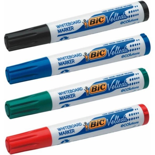 [080316] ROTULADOR PIZARRA BIC P.BISEL. NEGRO