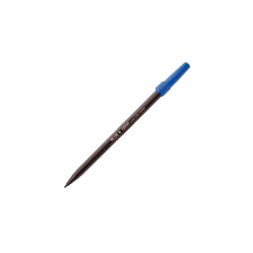 [080218] ROTULADOR PLUS 1200 AZUL ANTIG