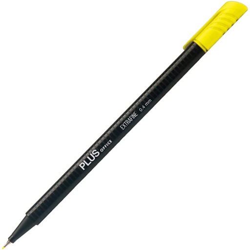 [081148] ROTULADOR PUNTA FIBRA PLUS OFFICE 0,4 MM AMARILLO NEON